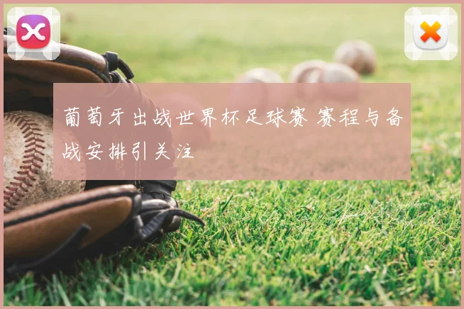 葡萄牙出战世界杯足球赛 赛程与备战安排引关注